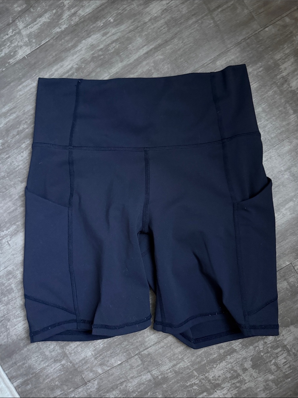 Fabletics Navy Bike Shorts size small